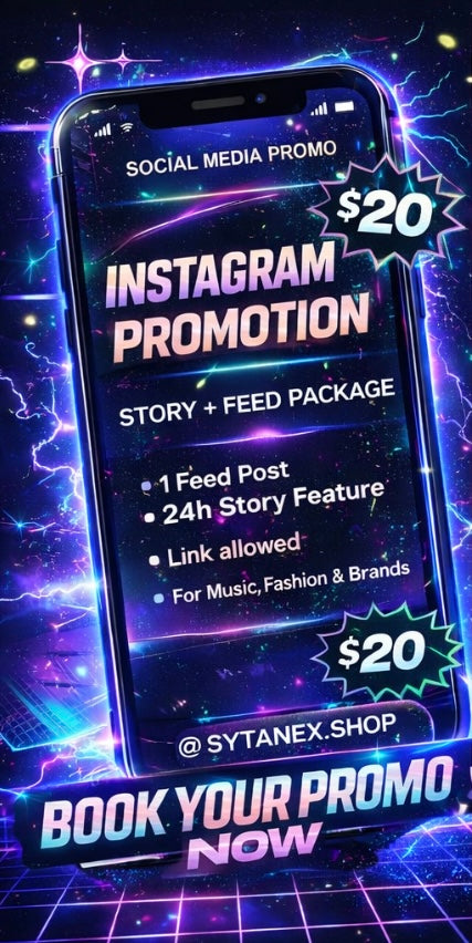 Instagram Promotion – Story + Feed Package